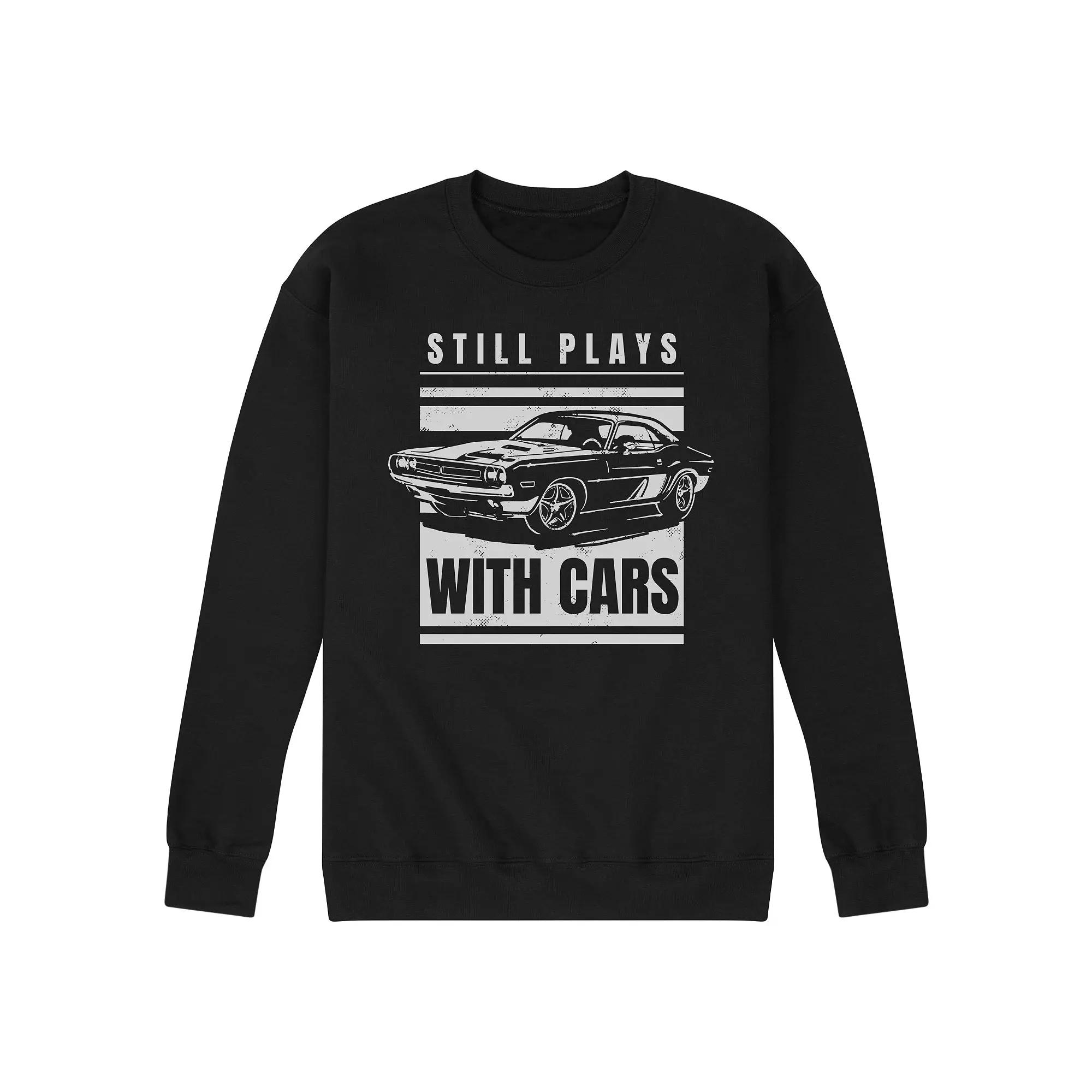 Men's Winnie the Pooh Merry Christmas Characters Graphic Fleece Sweatshirt Product Image