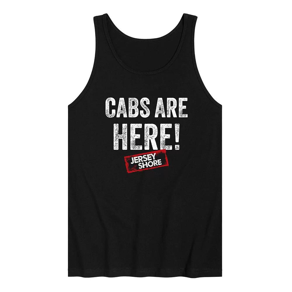 Men's Jersey Shore Cabs Are Here Graphic Tank Top,  Product Image