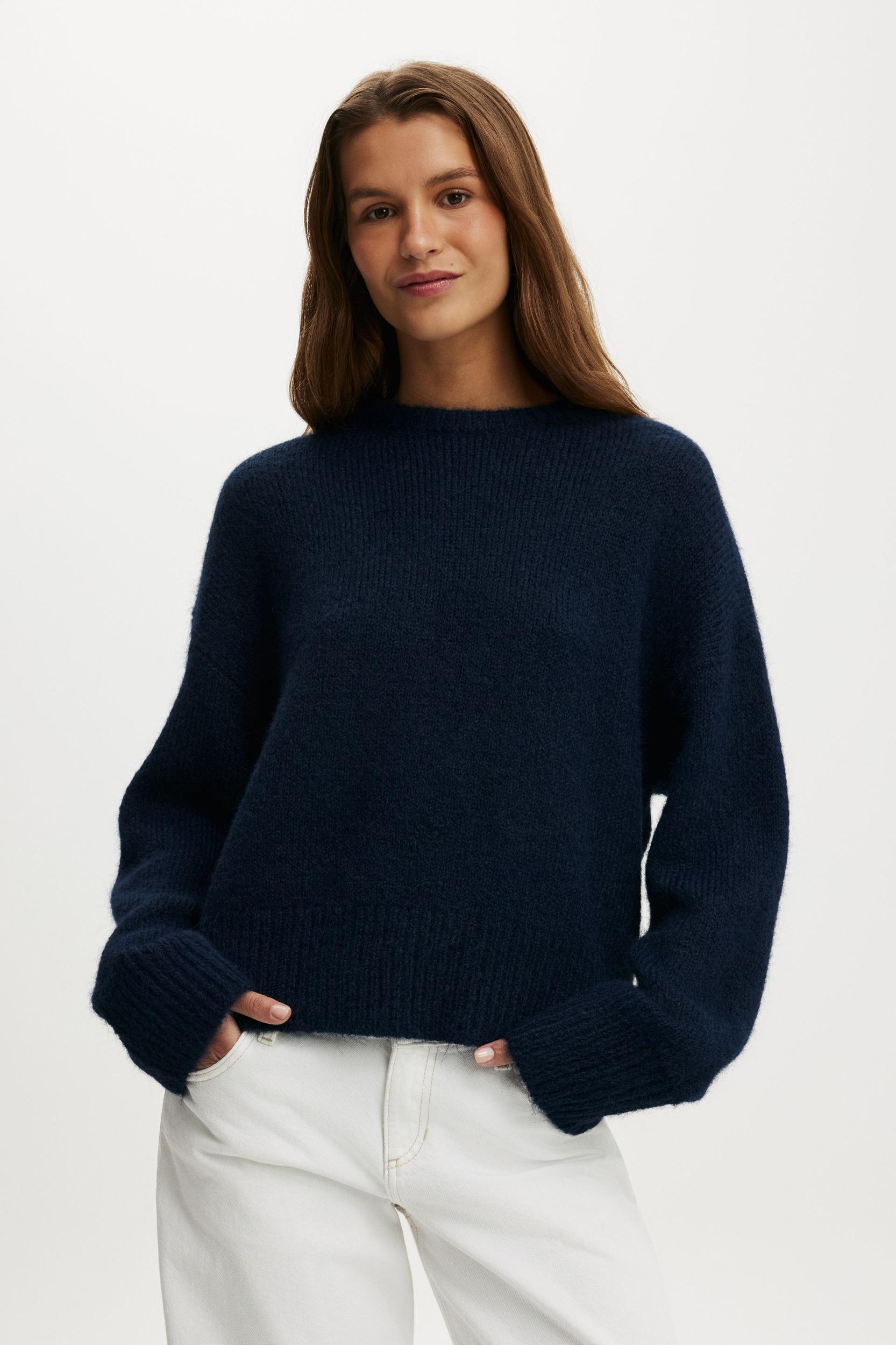 Luxe Crew Neck Sweater Product Image