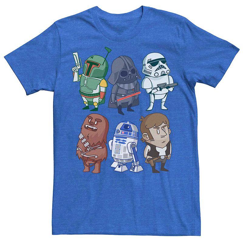 Men's Star Wars Group Doodles Graphic Tee,  Product Image