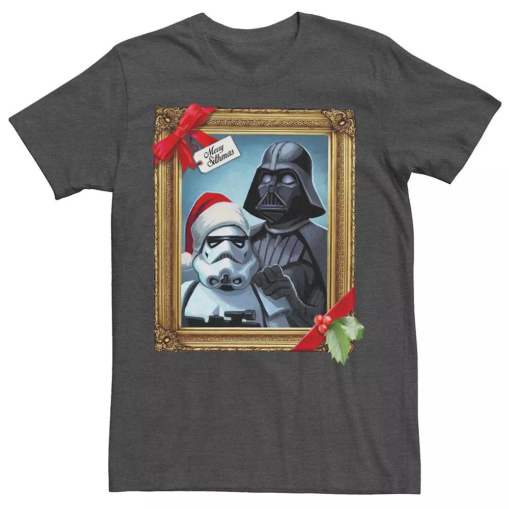 Men's Star Wars Darth Vader Stormtrooper Merry Sithmas Graphic Tee,  Product Image