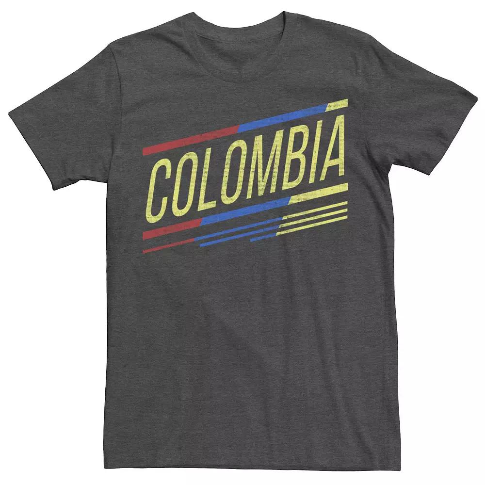 Men's Gonzales Colombia Slanted Stripe Logo Tee,  Product Image