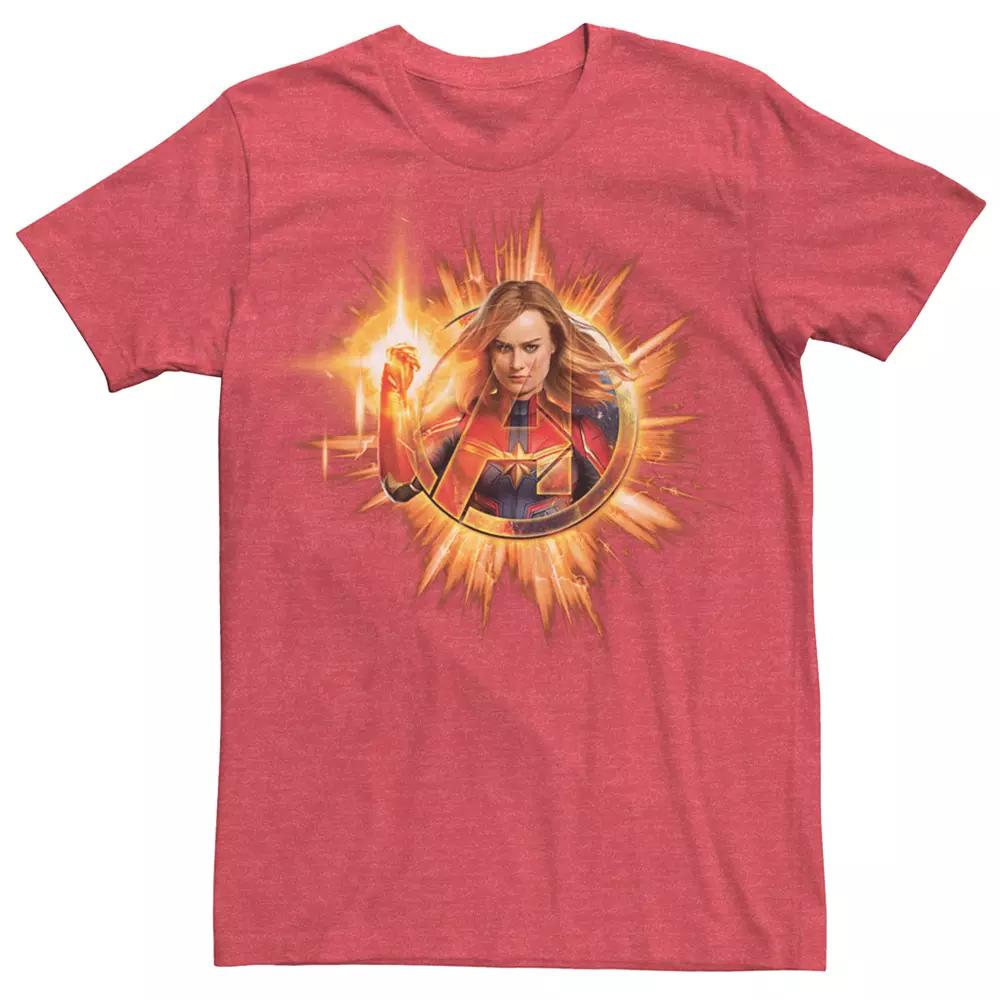 Men's Marvel Captain Marvel Explosive Tee,  Product Image