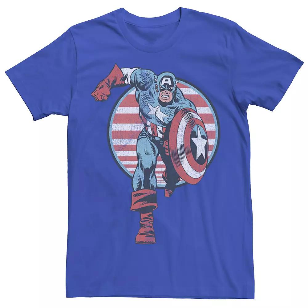 Men's Marvel Captain America Charge Tee,  Product Image
