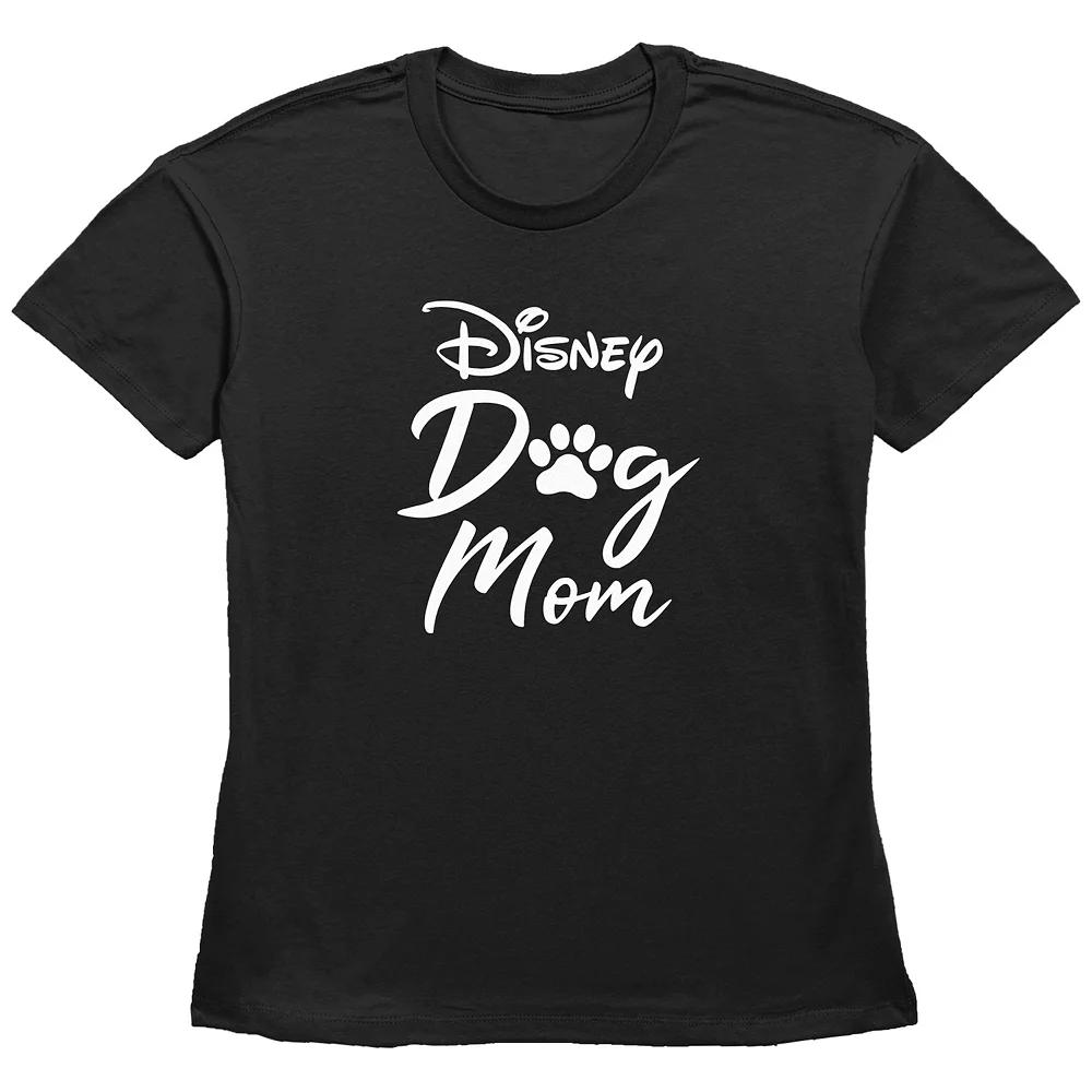Disney Dog Mom Women's Basic Fit Graphic Tee,  Product Image