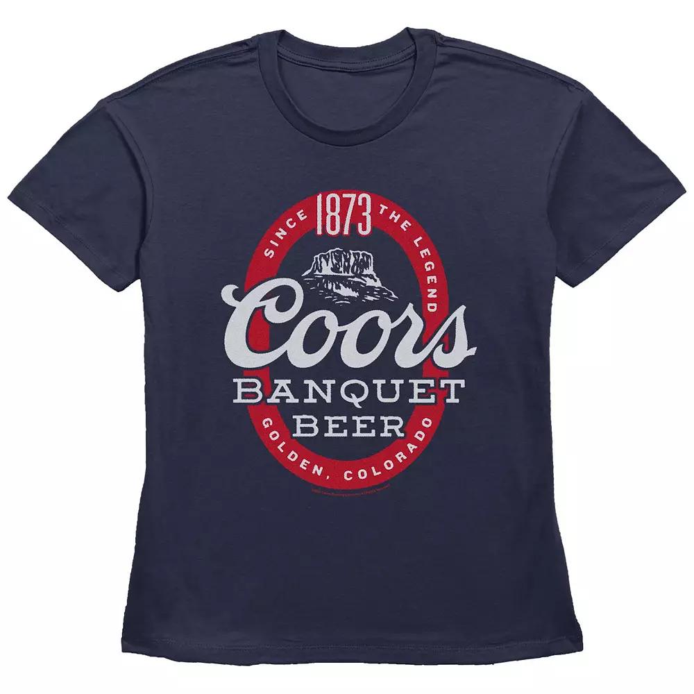 Women's Coors Banquet Beer Graphic Tee,  Product Image