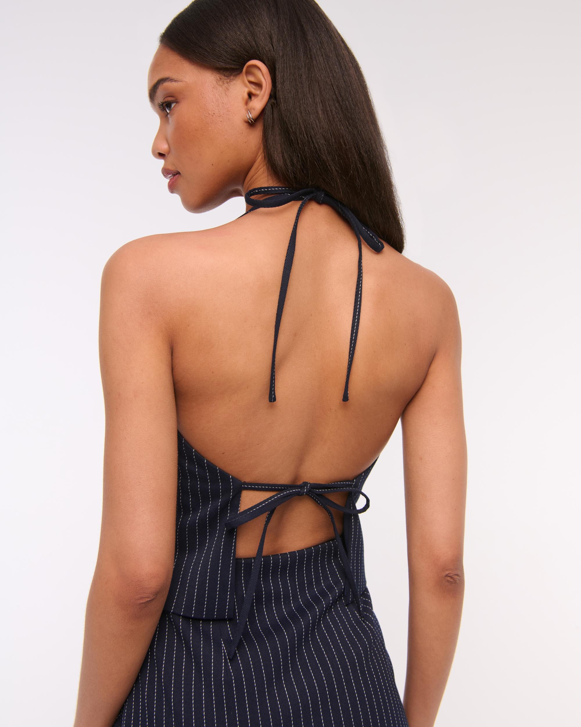 Tailored Halter Vest Product Image