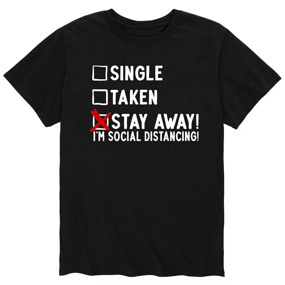 Men's Stay Away Graphic Tee,  Product Image