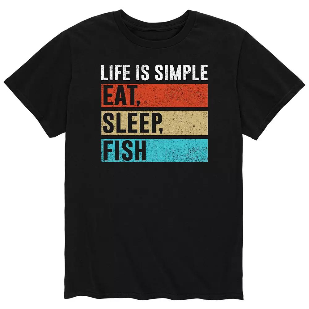 Men's Life Is Simple Tee,  Product Image