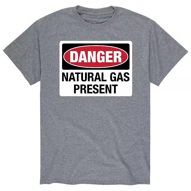 Men's Danger Natural Gas Present Tee,  Product Image