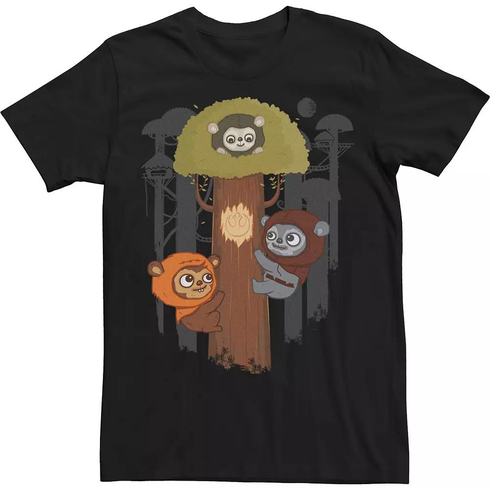 Men's Star Wars Rebel Ewoks Pop Tee,  Product Image