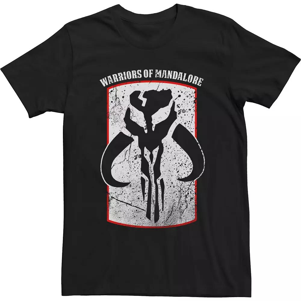 Big & Tall Star Wars Warriors of Mandalore Epic Skull Badge Tee, Men's,  Product Image