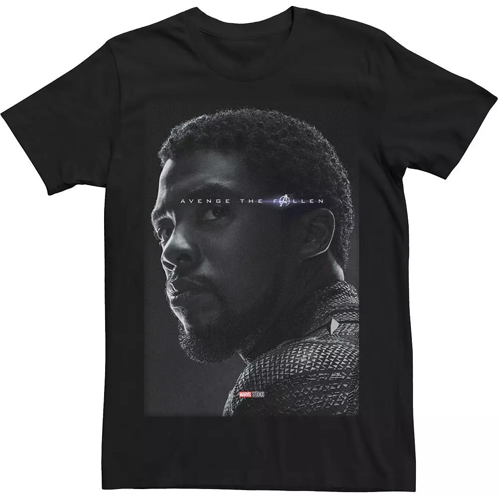 Big & Tall Marvel Avenge Black Panther Poster Tee, Men's, Size: XL Tall Product Image