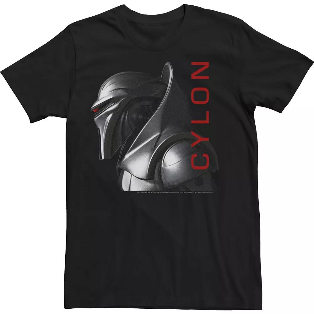 Men's Battlestar Galactica Cylon Profile Tee, Size: Large, Black Product Image
