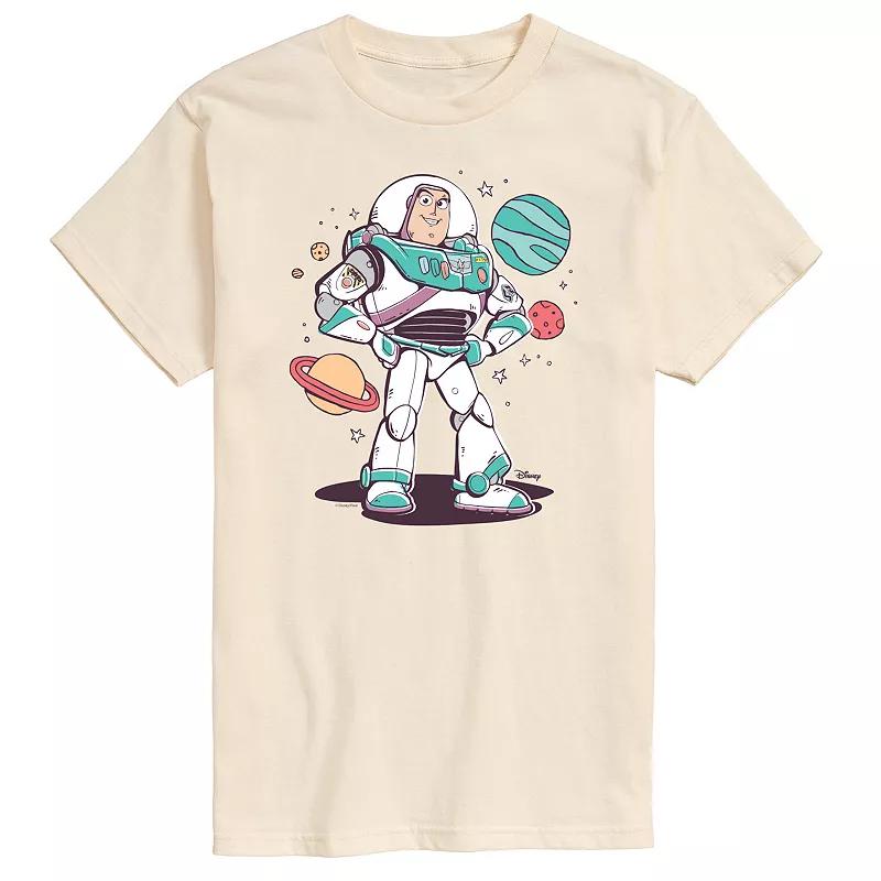 Disney / Pixar's Toy Story 4 Men's Buzz and Planets Graphic Tee,  Product Image