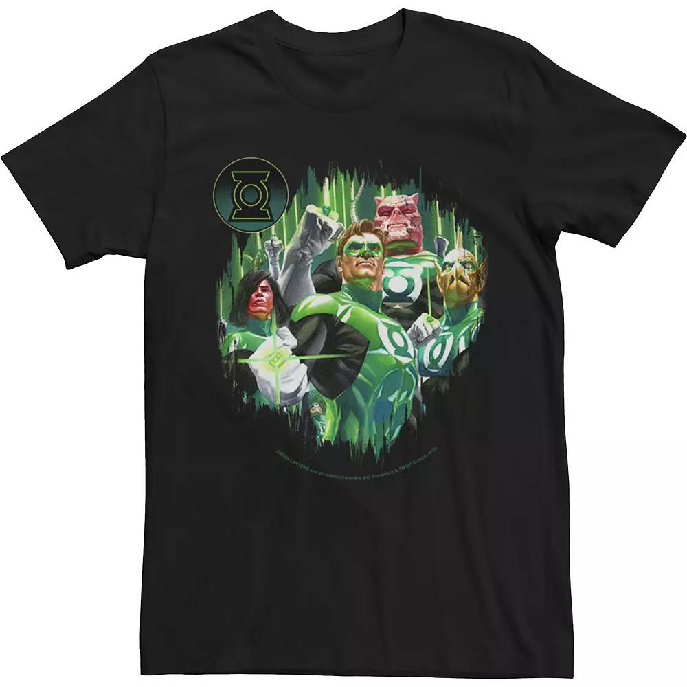 Men's Green Lantern Corps Lanterns Comic Tee,  Product Image