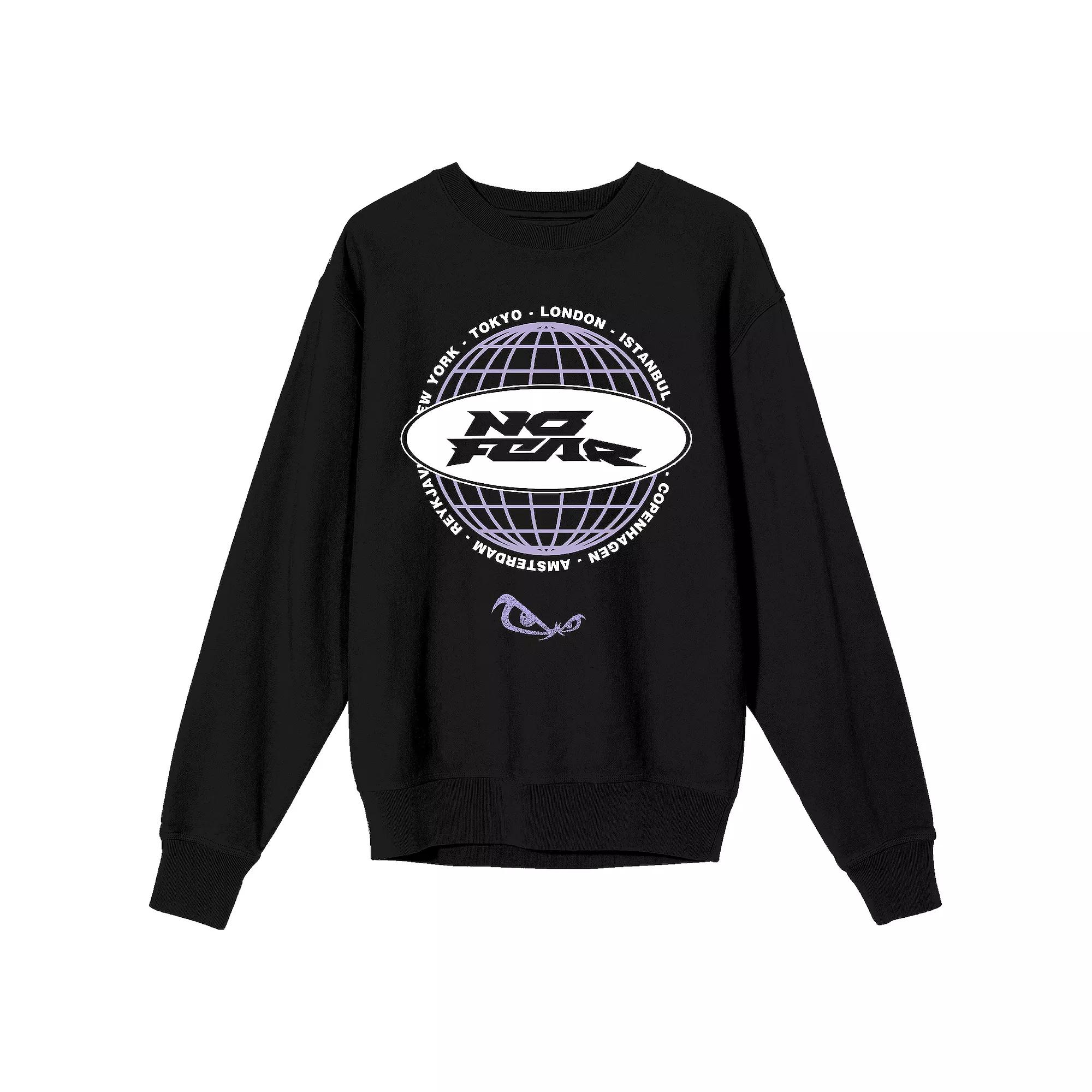 Men's No Fear Oval Logo Long Sleeve Graphic Tee,  Product Image