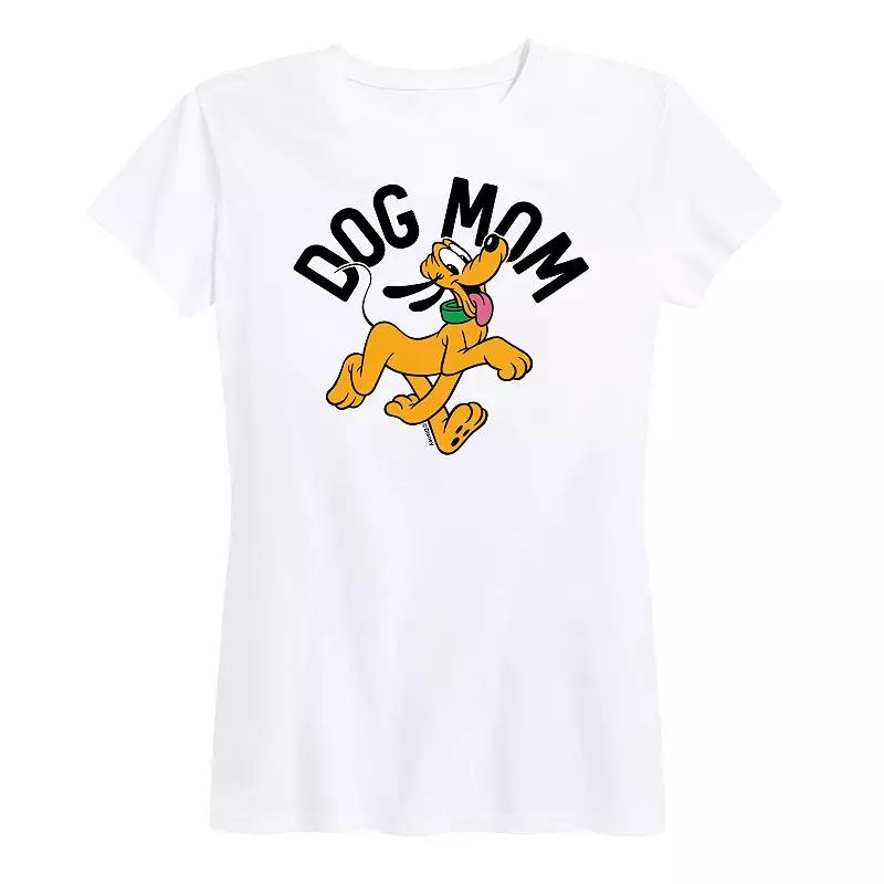 Disney's Pluto Women's Dog Mom Graphic Tee,  Product Image