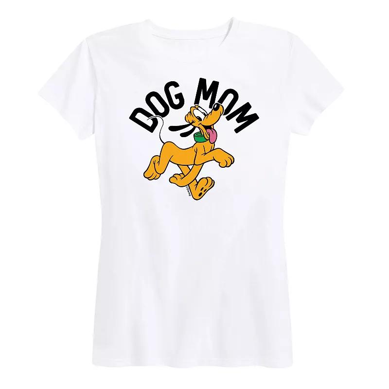 Disney's Pluto Women's Dog Mom Graphic Tee,  Product Image