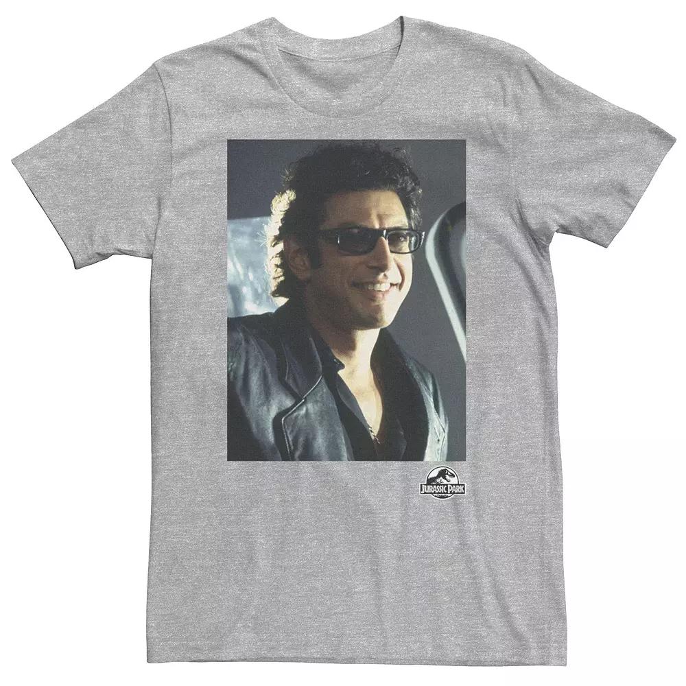 Big & Tall Jurassic Park Goldblum Sly Smile Tee, Men's,  Product Image