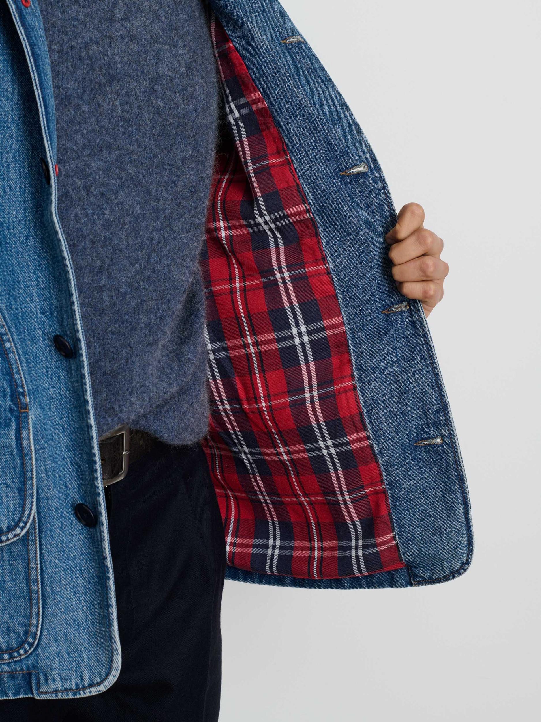 Frontier Jacket In Denim Product Image