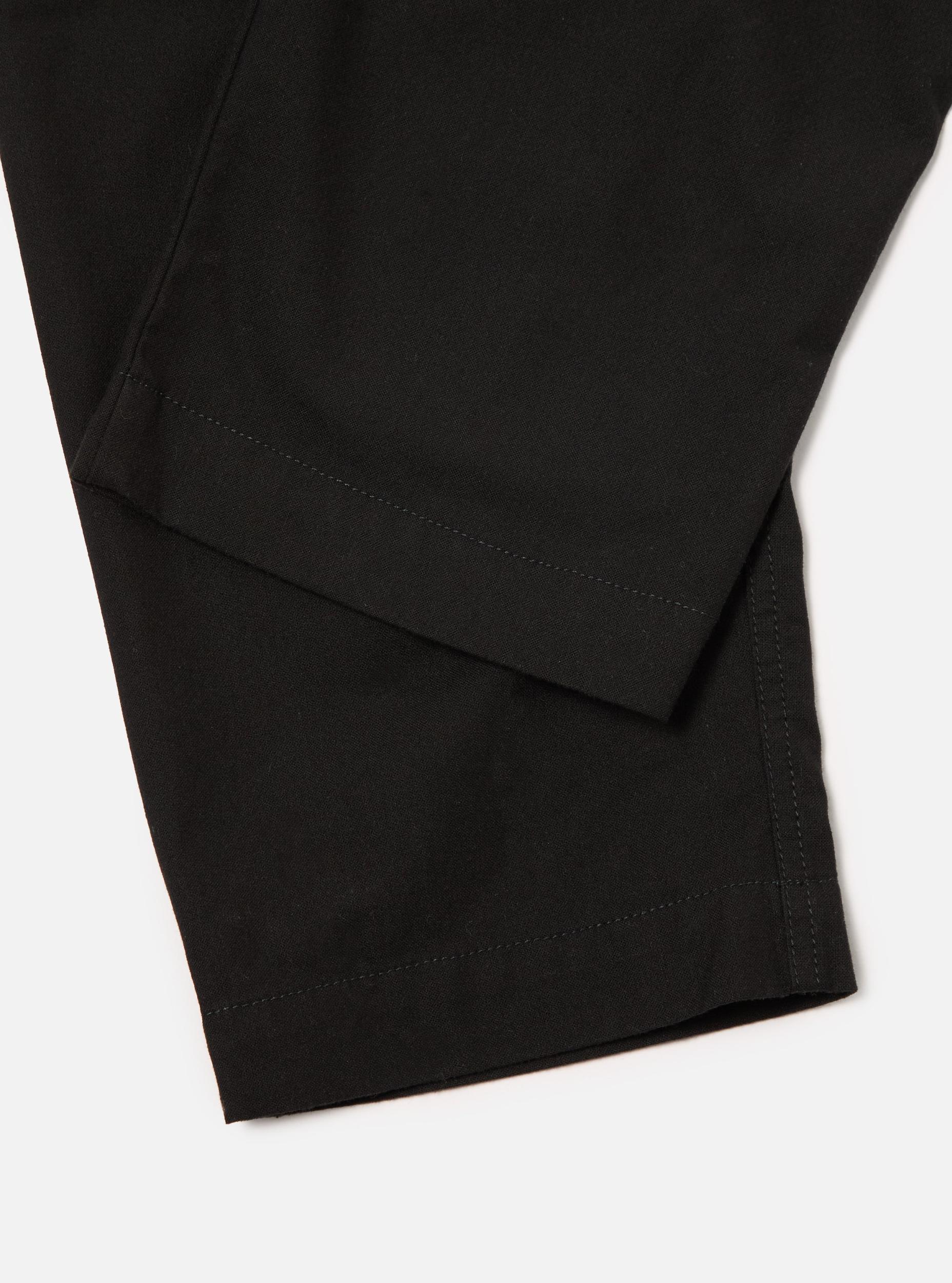 Black Valencia Cotton Military Chino Product Image