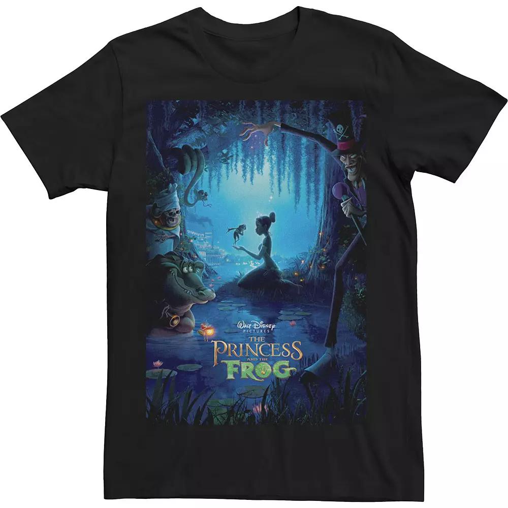 Big & Tall Disney Princess And The Frog Classic Poster Tee, Men's,  Product Image