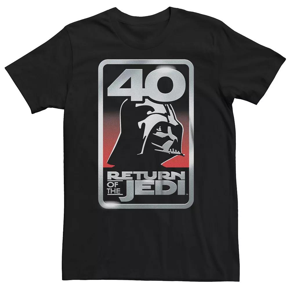 Bit & Tall Star Wars Return of the Jedi 40th Anniversary Vader Tee, Men's,  Product Image