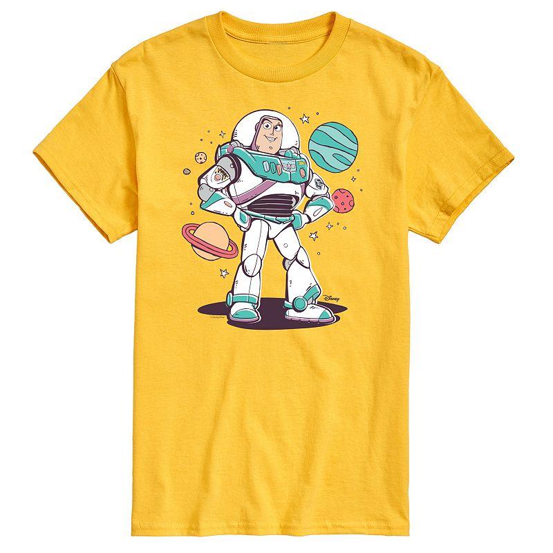Disney / Pixar's Toy Story 4 Men's Buzz and Planets Graphic Tee,  Product Image