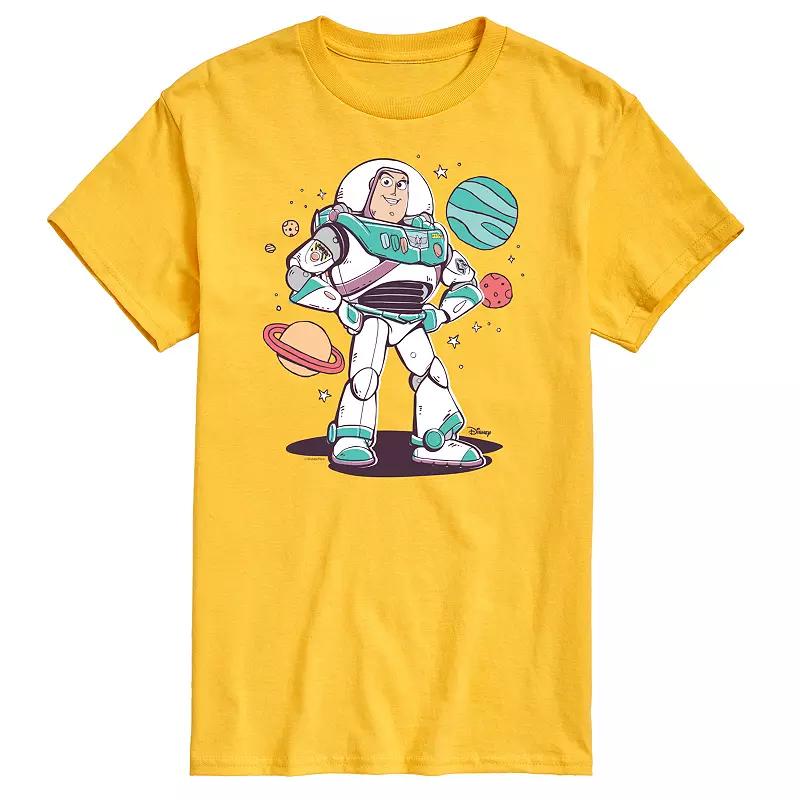 Disney / Pixar's Toy Story 4 Men's Buzz and Planets Graphic Tee,  Product Image