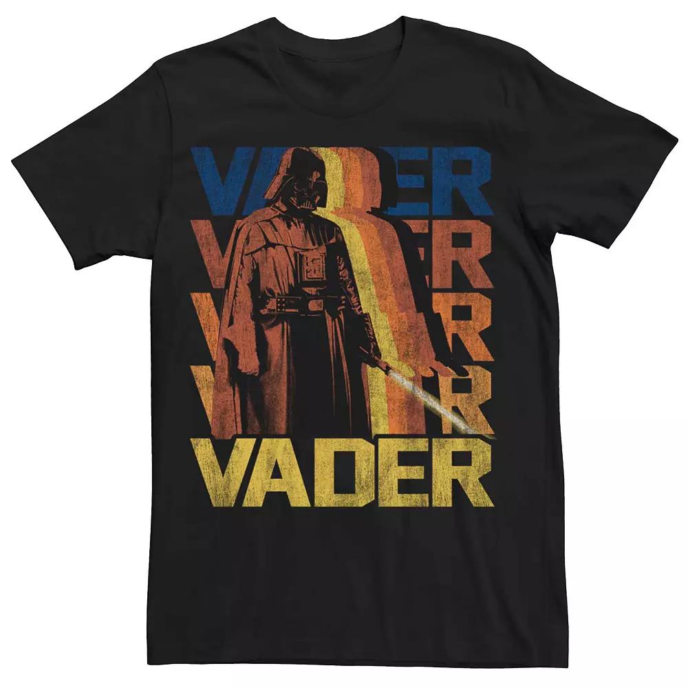 Men's Star Wars Darth Vader Fade Colors Poster Tee,  Product Image