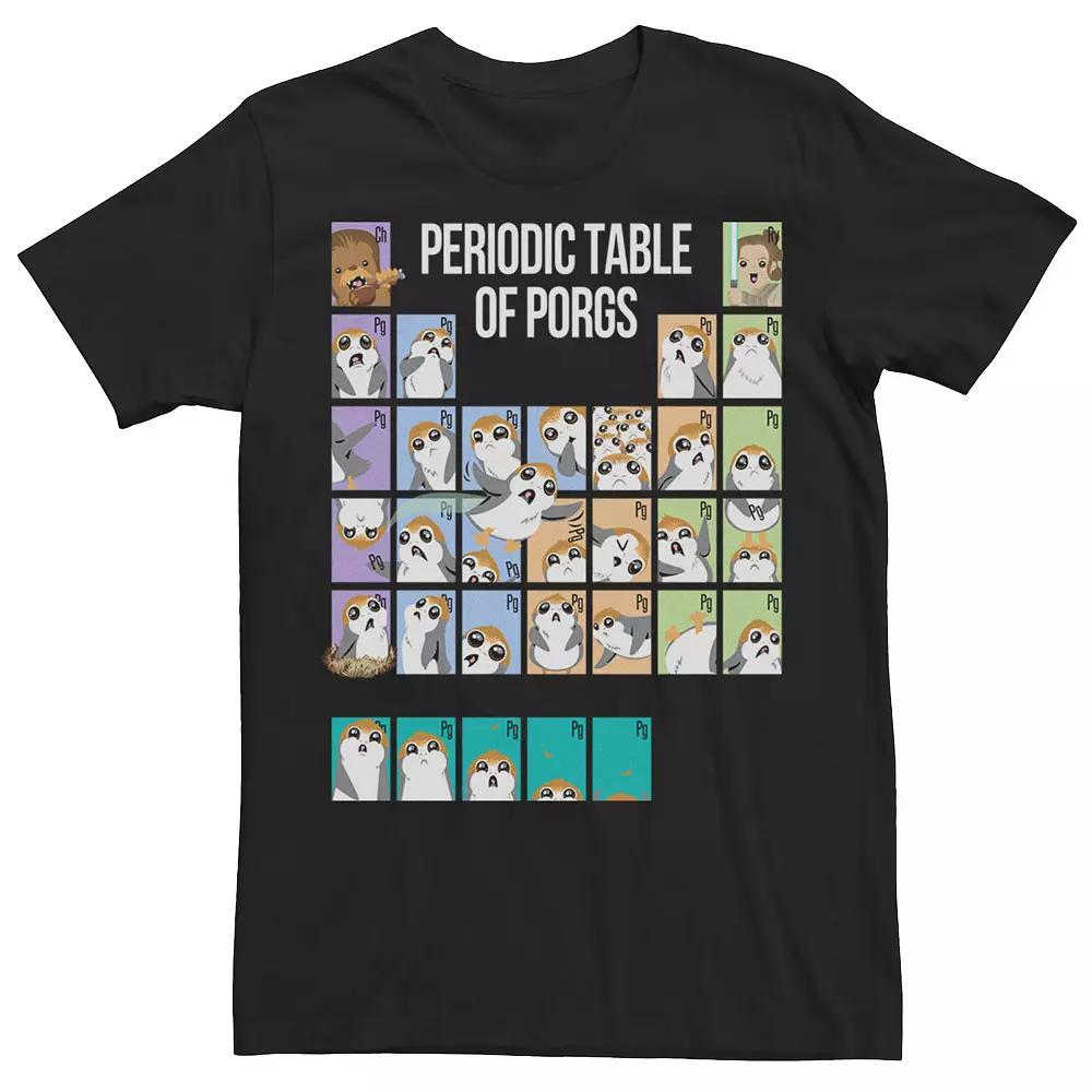 Men' Star Wars Porg Periodic Table Tee, Men's,  Product Image