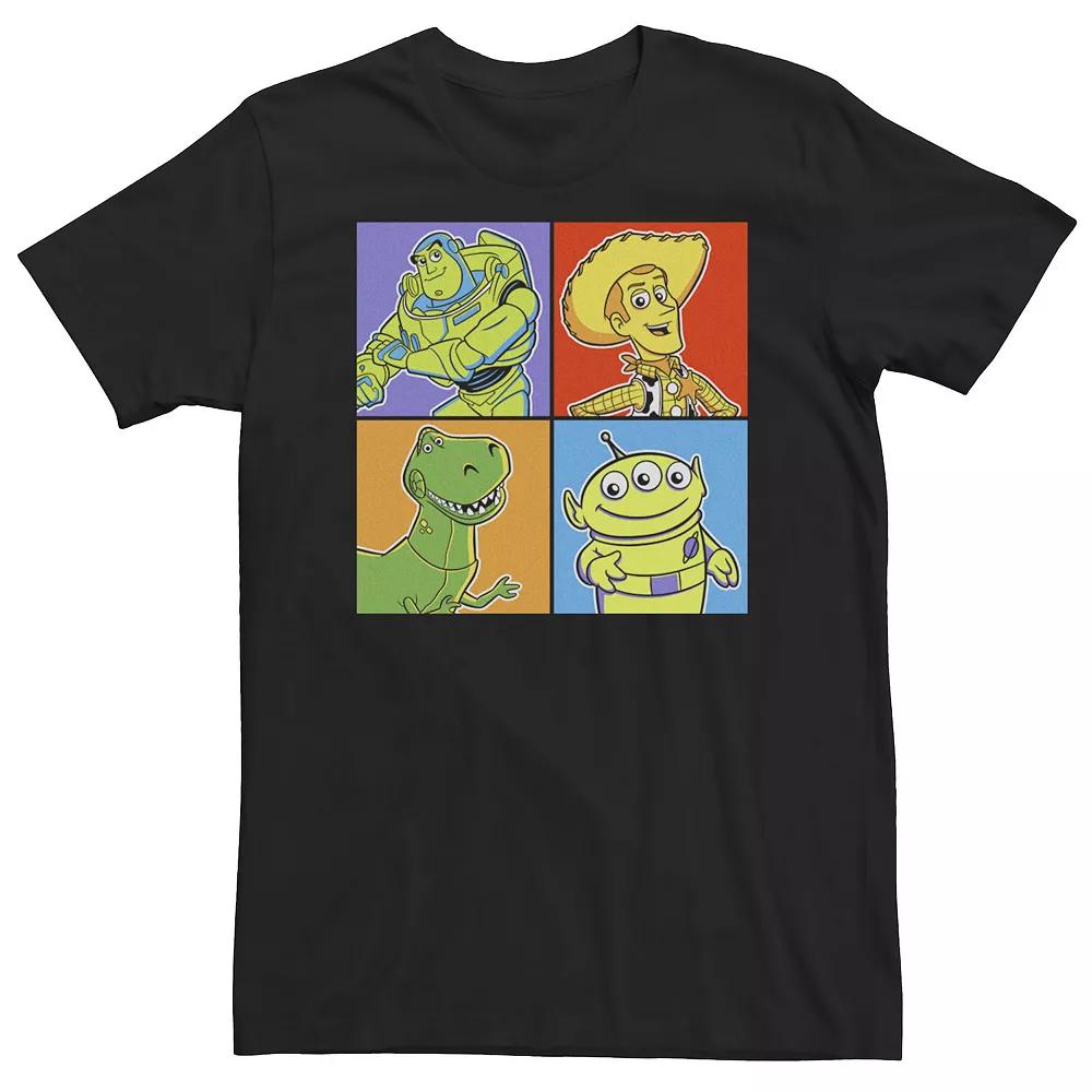 Big & Tall Disney / Pixar Toy Story Group Portrait Panels Tee, Men's,  Product Image