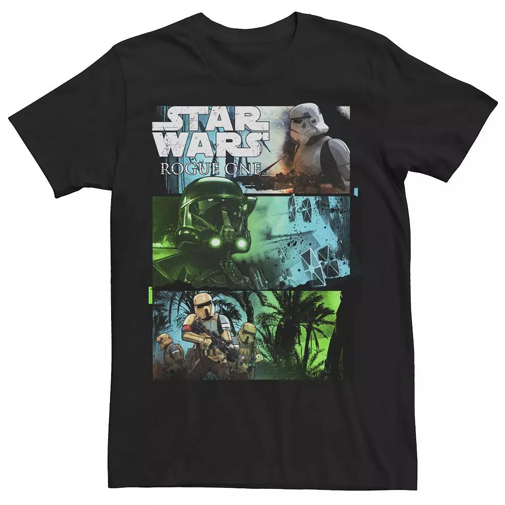 Men's Star Wars Rogue One Collage Panels Tee,  Product Image