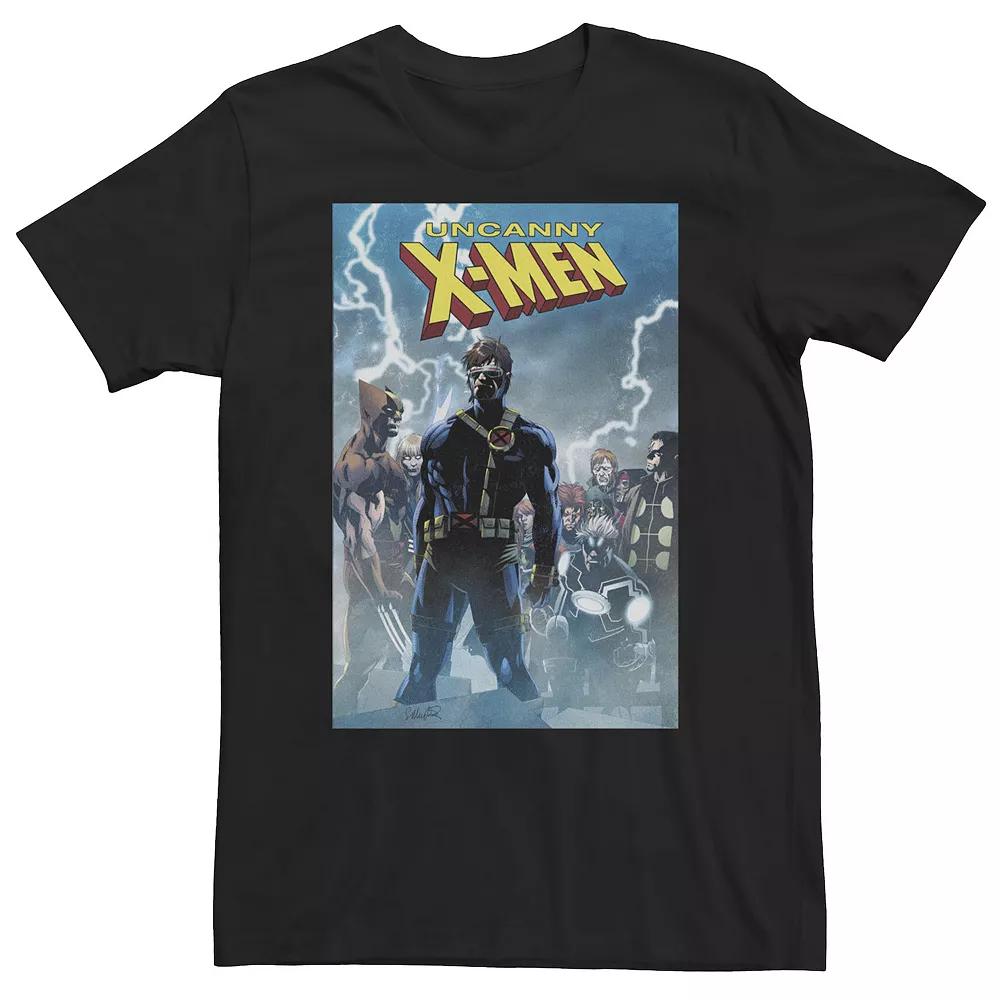 Big & Tall Marvel Comixology Uncanny X-Men Group Shot Comic Book Cover Tee, Men's,  Product Image