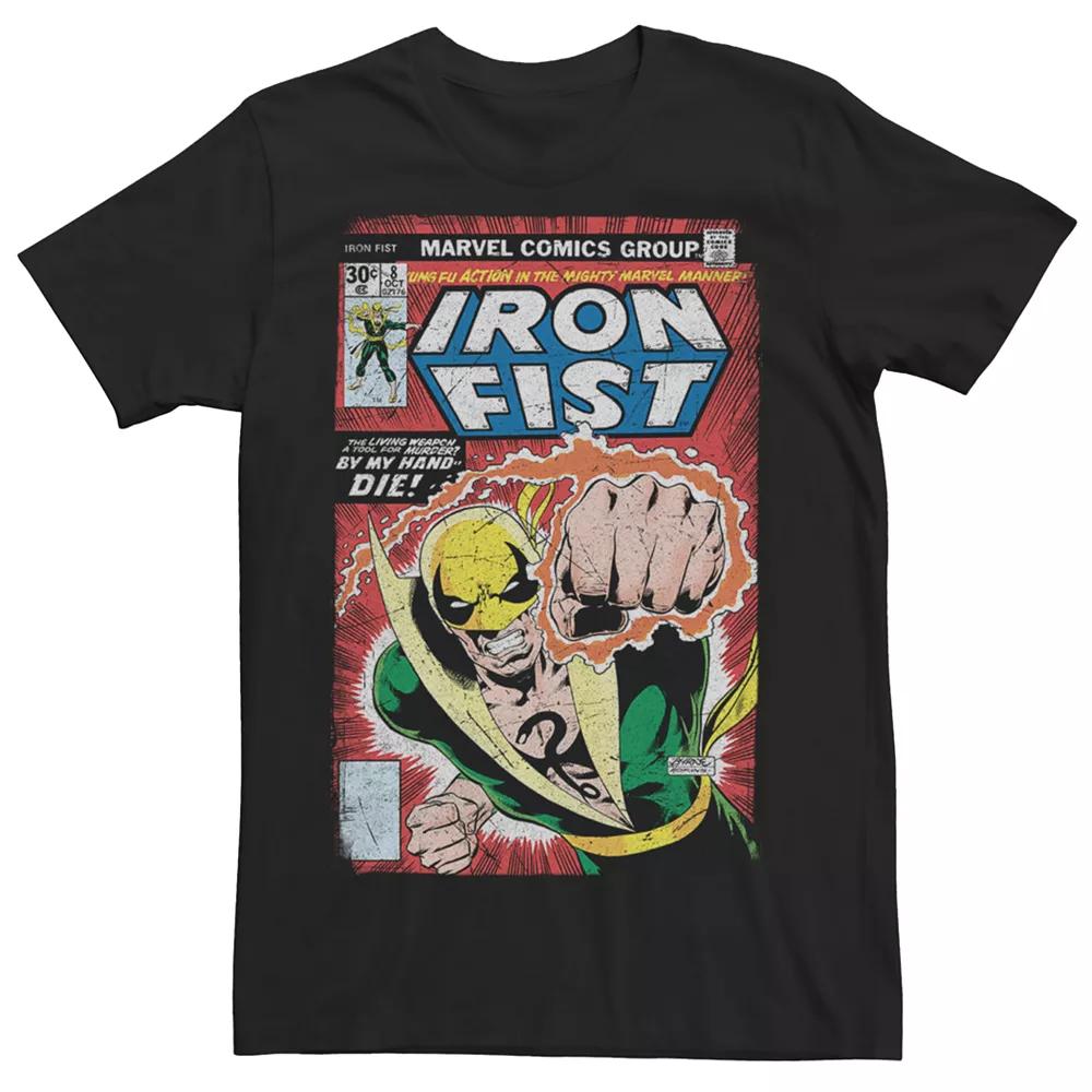 Men's Marvel Comics Retro Iron Fist Cover Graphic Tee,  Product Image
