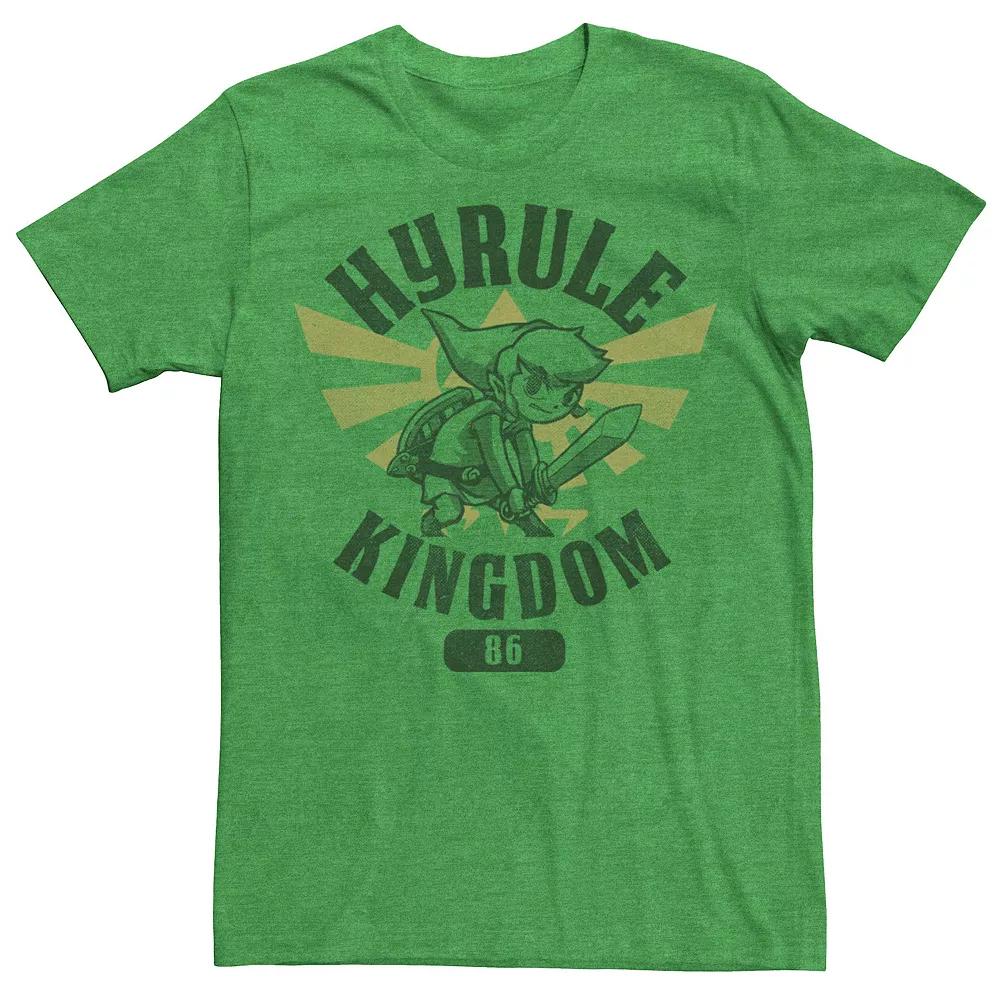Men's Nintendo Zelda Link Collegiate Hyrule Kindom '86 Tee,  Product Image