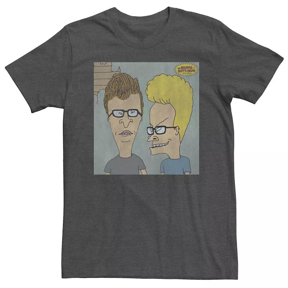 Men's Beavis And Butthead Glasses Short Sleeve Tee,  Product Image