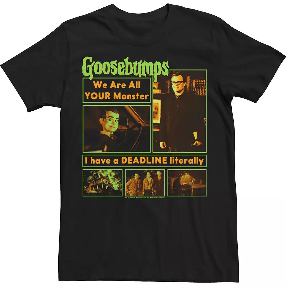 Men's Goosebumps Character Box Up Tee,  Product Image
