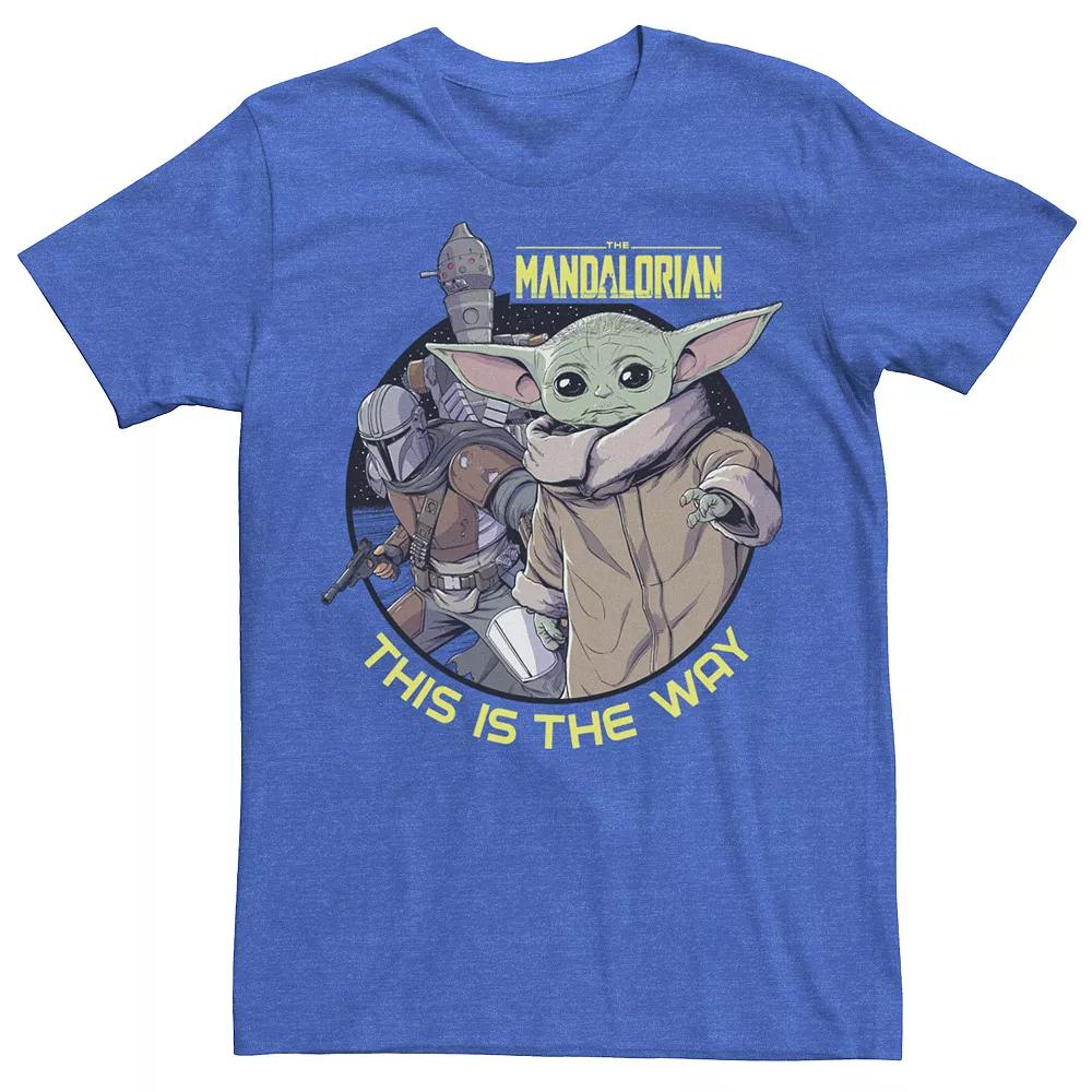 Men's Star Wars: The Mandalorian Child Group Shot This Is The Way Tee,  Product Image