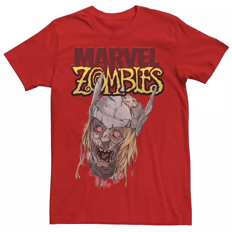 Men's Marvel Zombies Thor Zombie Head Graphic Tee,  Product Image