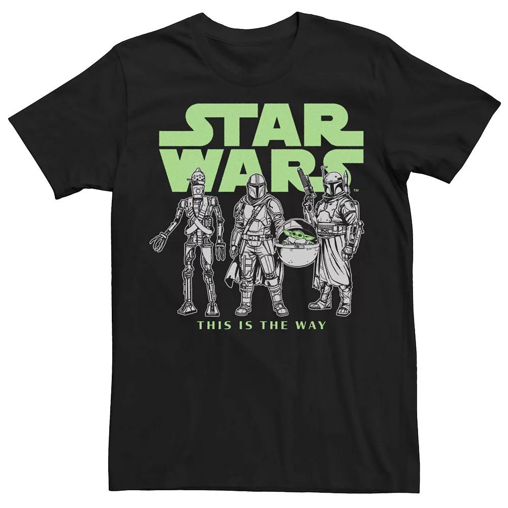 Men's Star Wars The Mandalorioan Mandalorian Forces Logo Tee,  Product Image