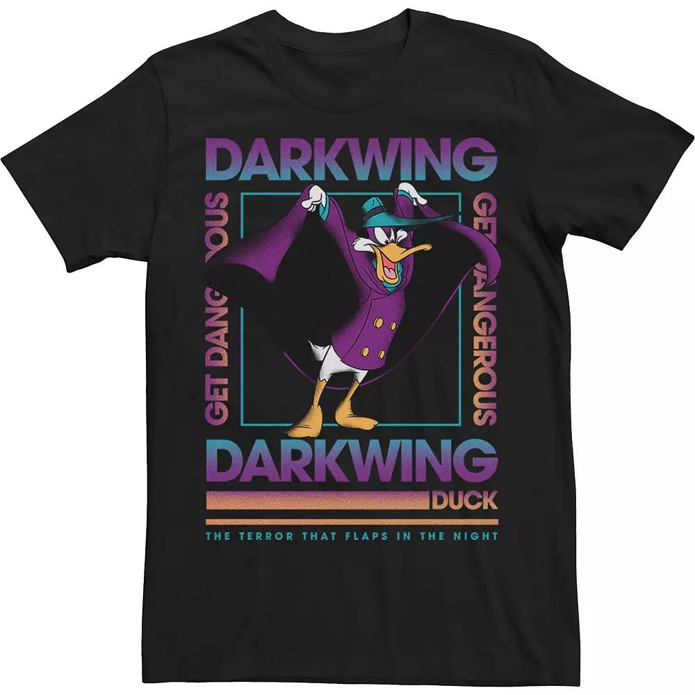 Disney's Darkwing Duck Men's Get Dangerous Square Tee,  Product Image