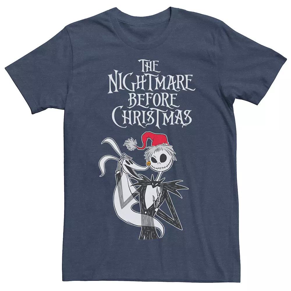 Disney's The Nightmare Before Christmas Men's Jack And Zero Poster Tee,  Product Image