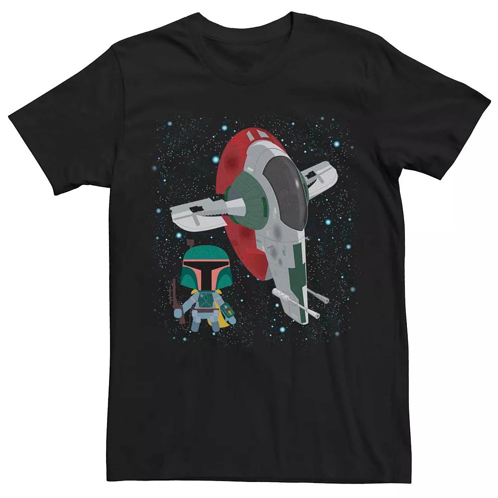 Men's Star Wars The Mandalorioan Yoda Bolt Poster Tee,  Product Image