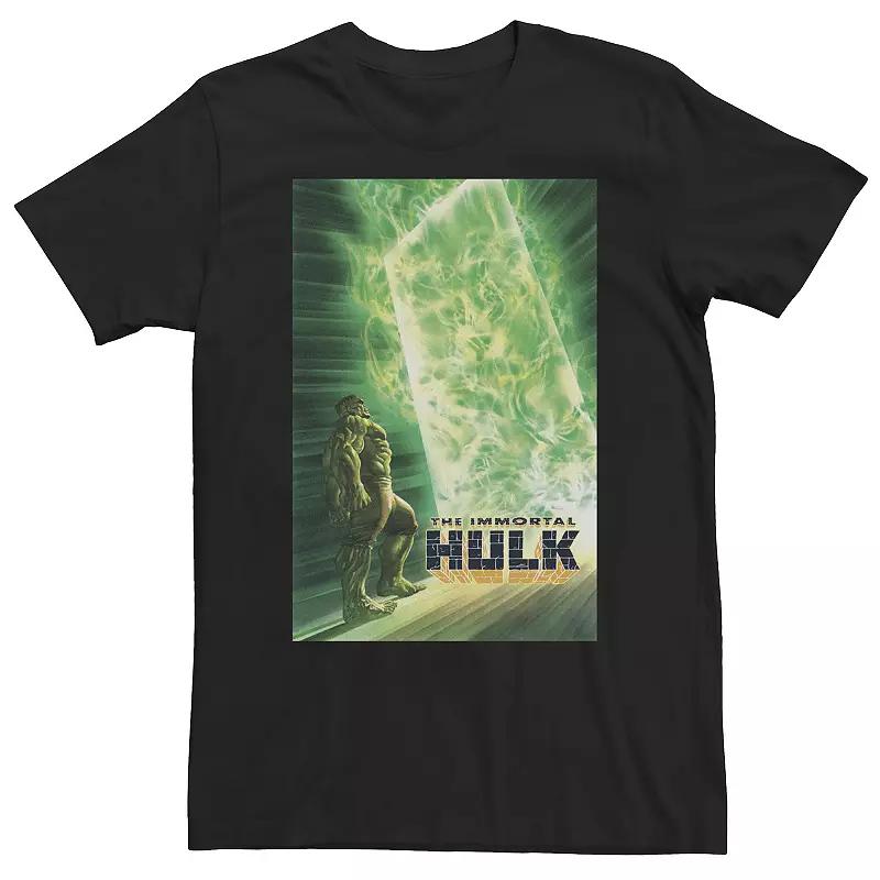 Big & Tall Marvel The Hulk and The Green Door Comic Cover Tee, Men's,  Product Image