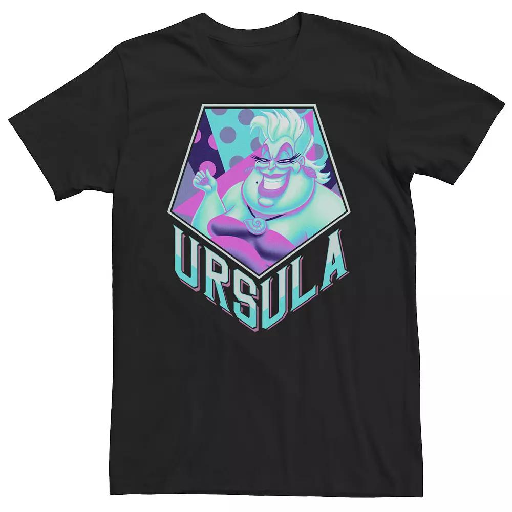 Big & Tall Disney Little Mermaid Ursula Pop Art Tee, Men's,  Product Image
