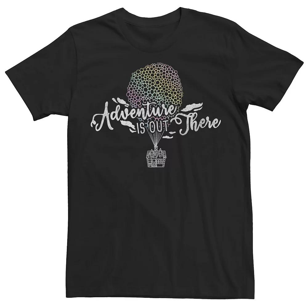 Disney / Pixar's Up Big & Tall Adventure Is Out There Outline Tee, Men's,  Product Image