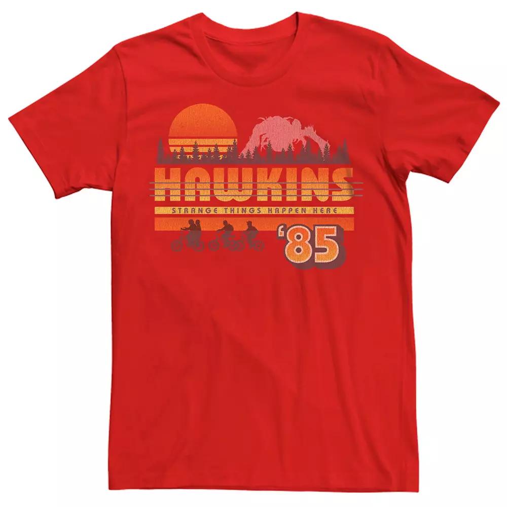 Men's Stranger Things Hawkins Strange Things 85 Retro Tee,  Product Image