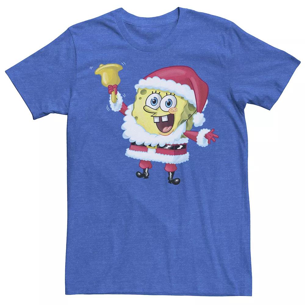 Men's Nickelodeon SpongeBob SquarePants Santa Claus Graphic Tee,  Product Image